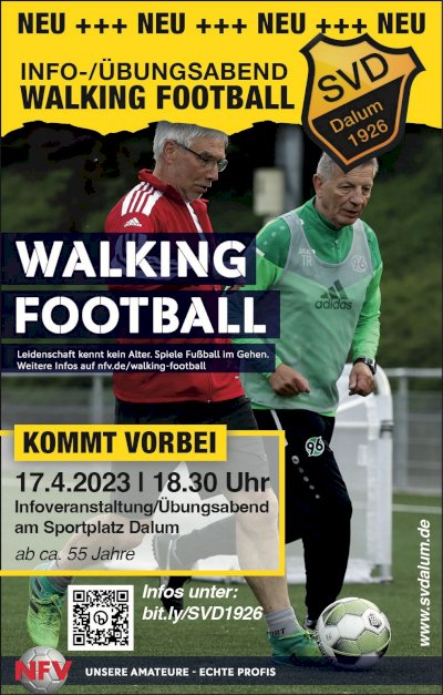 Walking Football Info-/Übungsabend