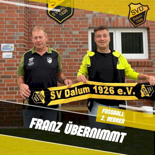 Franz Topphoff übernimmt zweite Herren ⚽️