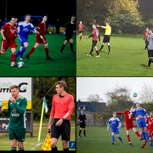 SV Dalum- Schiedsrichter Simon Wilken steigt nach starken Leistungen auf dem Platz und an der Seitenlinie in die Bezirksliga der Herren auf!
