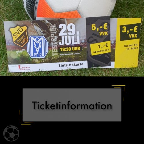 Update zum Topspiel gegen den SV Meppen am 29.07.22!