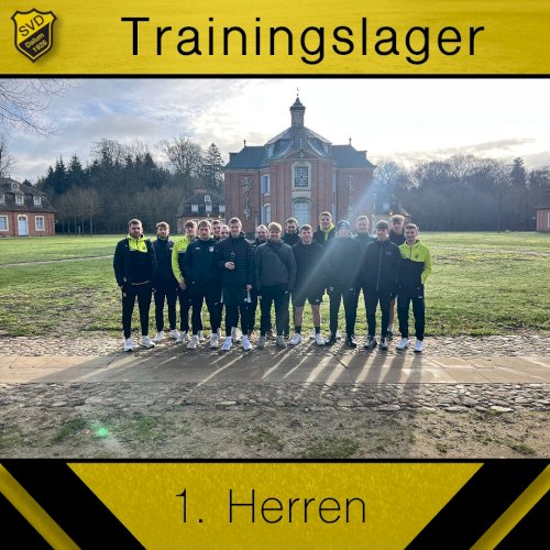 Trainingslager der 1.Herren in Sögel!