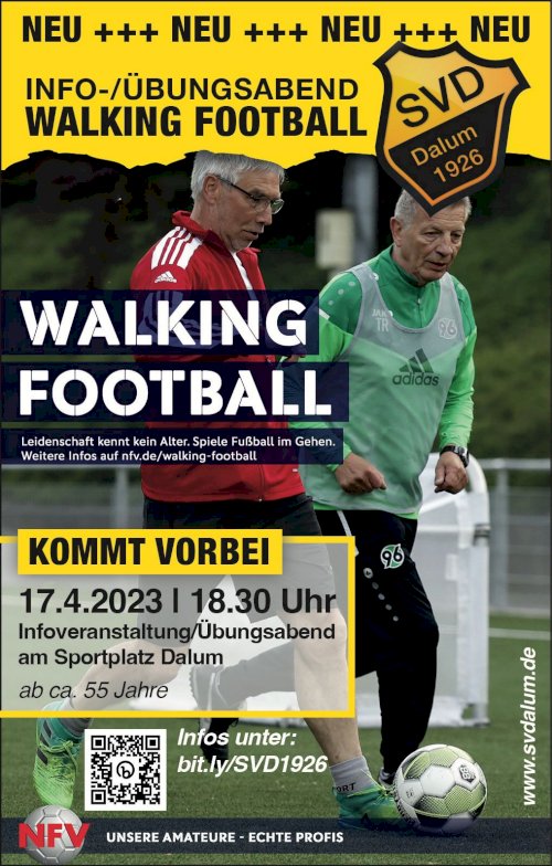 Walking Football Info-/Übungsabend