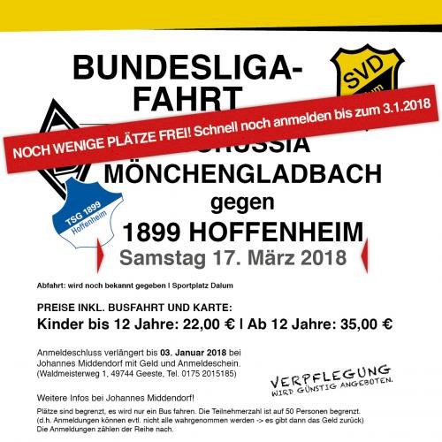 BUNDESLIGAFAHRT 2018