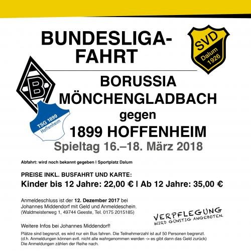 Bundesligafahrt 2018