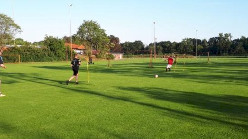 Es wird wieder trainiert bei unserer Zweiten