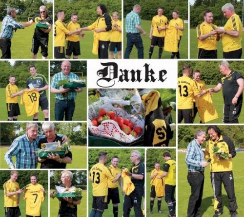 Verabschiedungen bei der ersten Herrenmannschaft