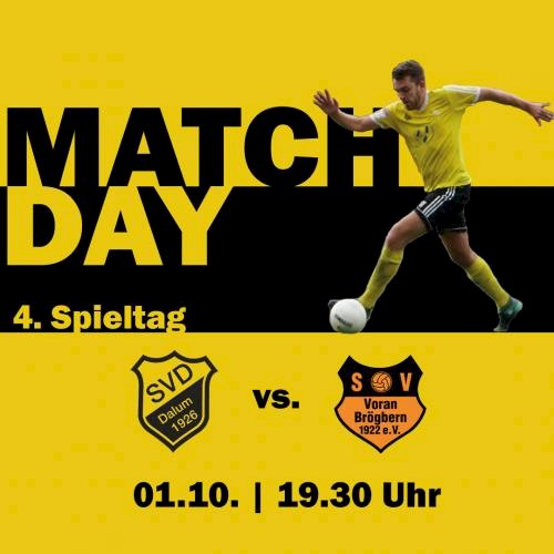 Heimspiel gegen Voran Brögbern