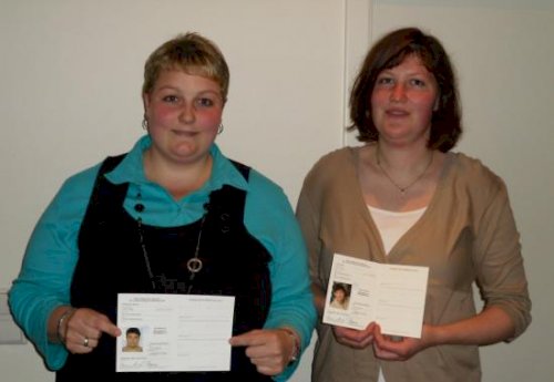 Tanja Dall und Rebecca Jacobs erwerben C-Lizenz
