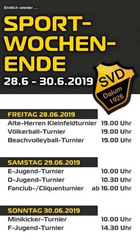 Sportwochenende 2019