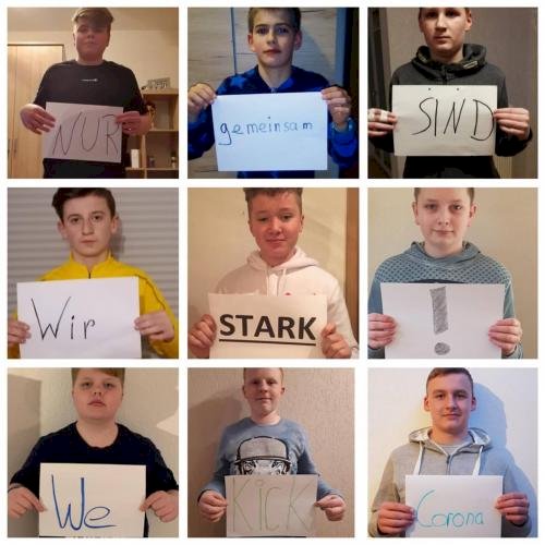 Auch unsere C-Jugend macht mit👍