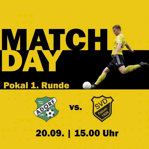 1.Pokalrunde in Adorf