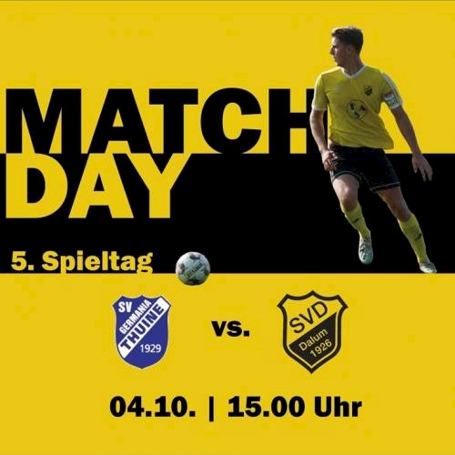 Auswärts gegen SV Germania Thuine