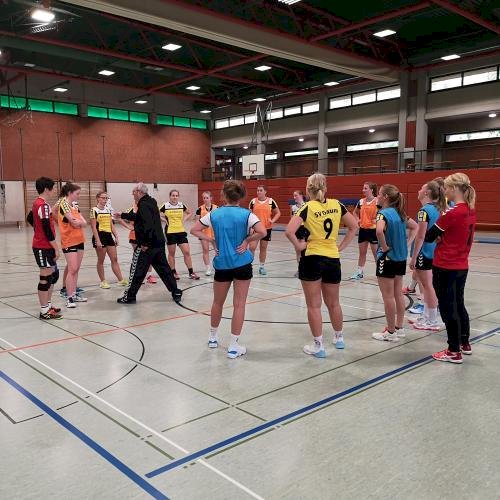 Handball Testspiel