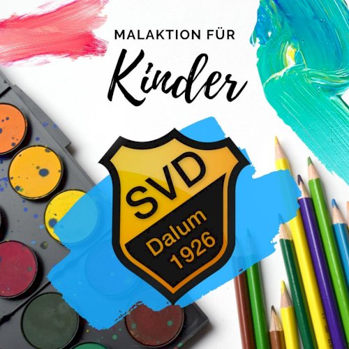 SV Dalum und Gemeinde Geeste rufen zur Malaktion für Kinder auf