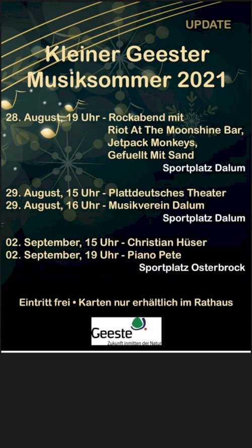 +++Geeste Musiksommer+++