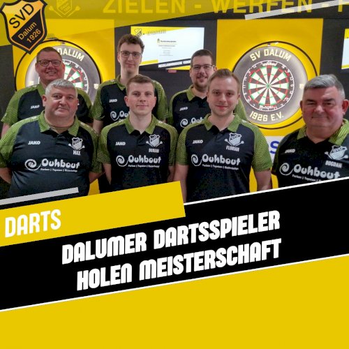 Darts-Abteilung feiert Premien-Meisterschaft 🏆